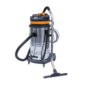 Промышленный пылеводосос 3 моторный, объем бака 80 л, мощность 3000 Вт - H6025