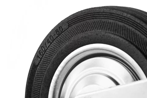 SCt 63 - Промышленное колесо 160 мм, болт М16 (поворотн., черн. рез., роликоподш.)